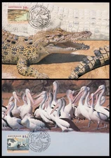 Australia - Australian Native Wildlife Maxi Cards w #1271, 1283, 1287(1994) VF M