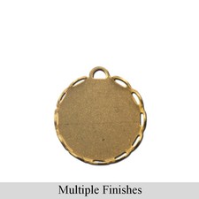 13mm 1 Loop Lace Edge Round Setting 12 