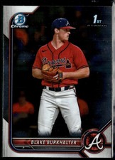 2022 Bowman Draft #BDC-10 BLAKE BURKHALTER