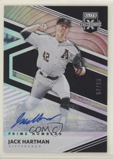 2020 Elite Extra Edition Prime Numbers B Signatures 54/63 Jack Hartman Auto 03j5