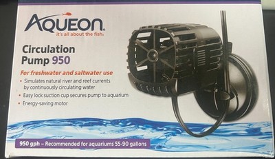 Aqueon Aquarium Water Pump Circulation Fresh Saltwater 950 GPH Aquatic 0833