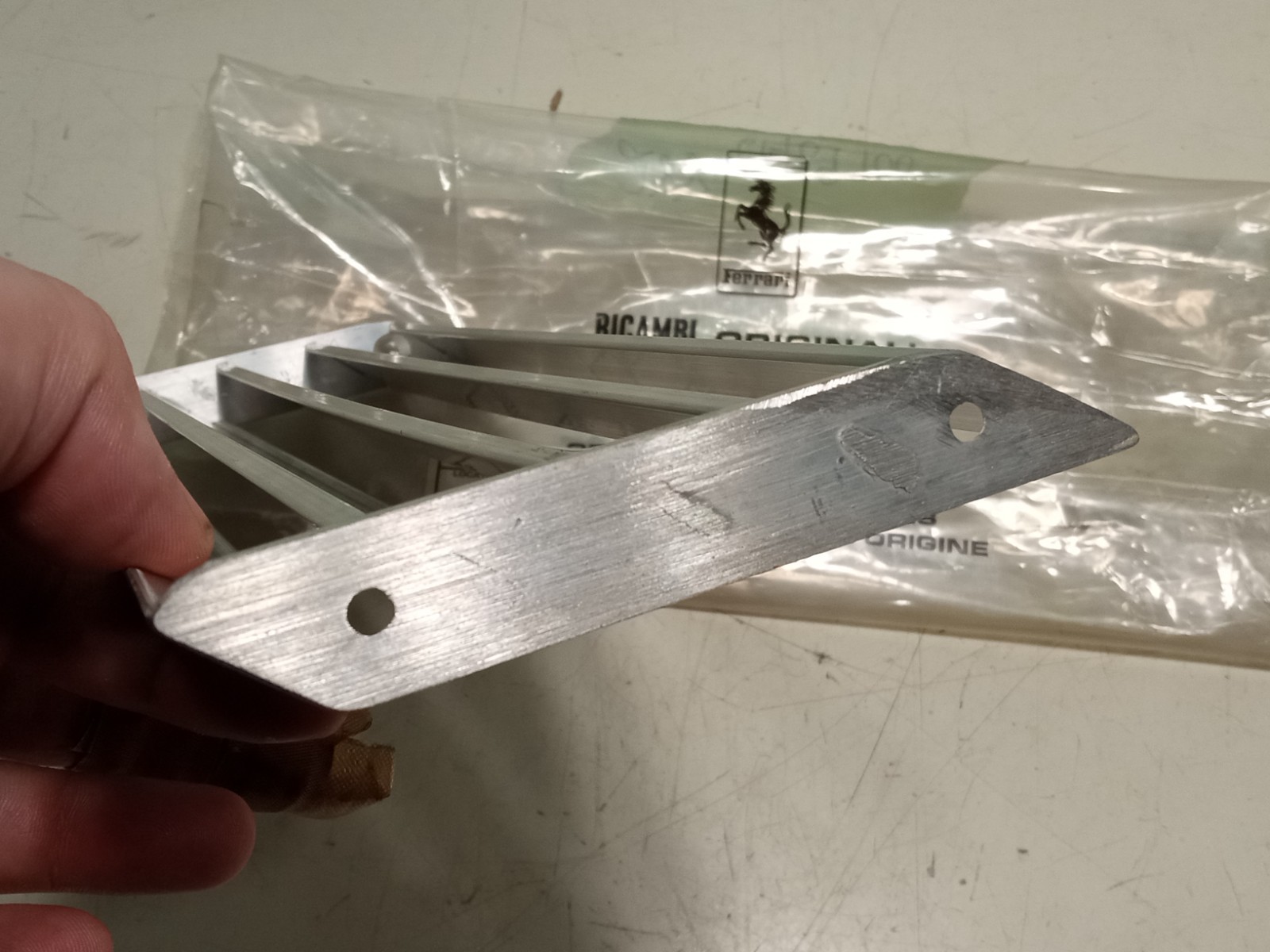 Ferrari 288 GTO Rear Boot Trunk Lid Trim Grille_61469700_LF_NEW_GENUINE