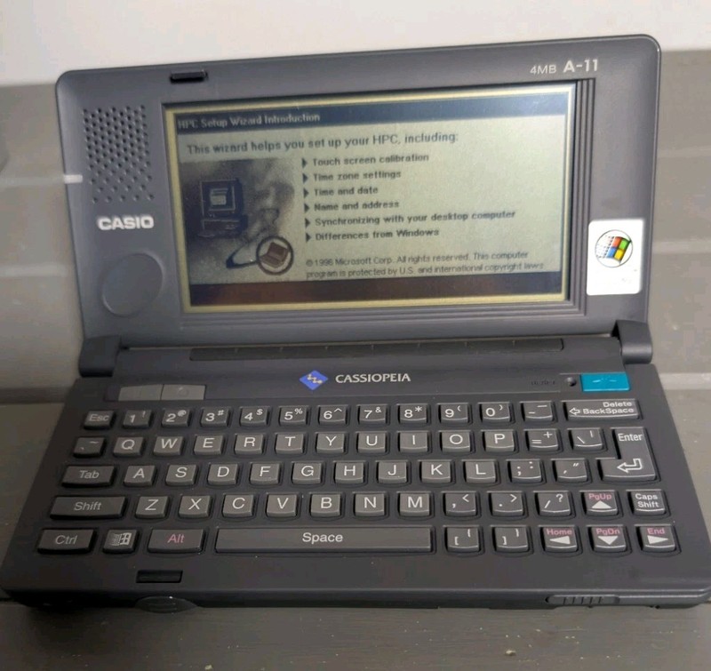 CASSIOPEIA CASIO A-11 4MB