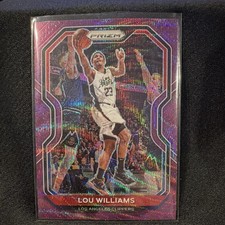 Panini Prizm Purple Wave Lou Williams #151 Los Angeles Clippers 2020-21 NBA
