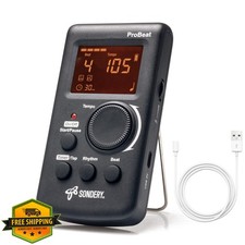 Sondery Digital Metronome Rechargeable English Vocal Piano Guitar
