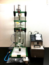 Chemglass ChemRxnHub CG-1949-X-10 Process Reactor w Huber Ministat 230 Chiller