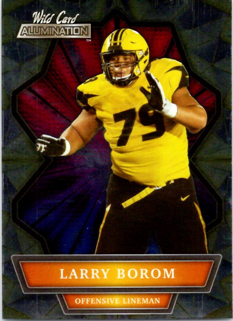 2021 Wild Card Alumination #ABC-34 Larry Borom