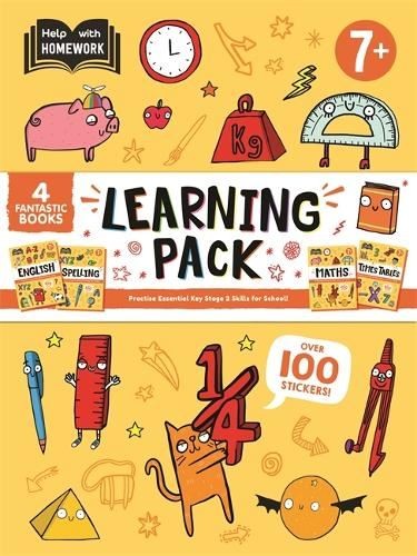 Various Publishers Help With Homework 7+ Learning Pack (4 Workbooks To Practise Essential Key Stage 2 Skills) | English, Maths, Spelling, Times Tables - Image 5