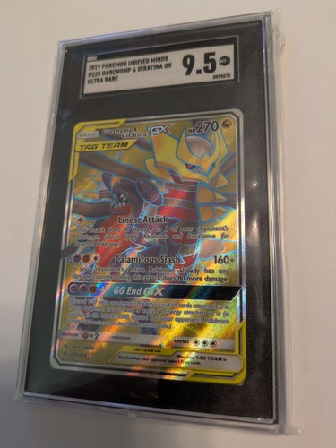 Garchomp & Giratina-GX graded SGC 9.5 for sale on eBay