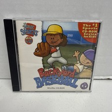 Backyard Baseball Humongous Entertainment CD-ROM Windows/Mac Sports 