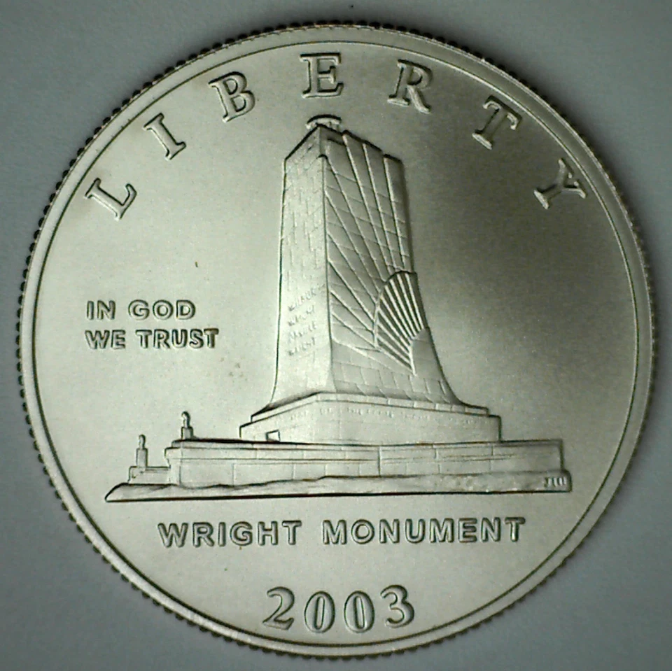 2003 P BU First Flight Half Dollar Clad 50c COIN ONLY US Mint Wright Brothers - Image 4 of 4