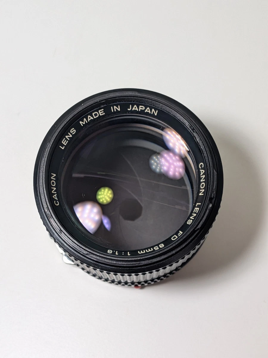 Canon FD f/1.8 Camera Lenses 85mm Focal for sale | eBay