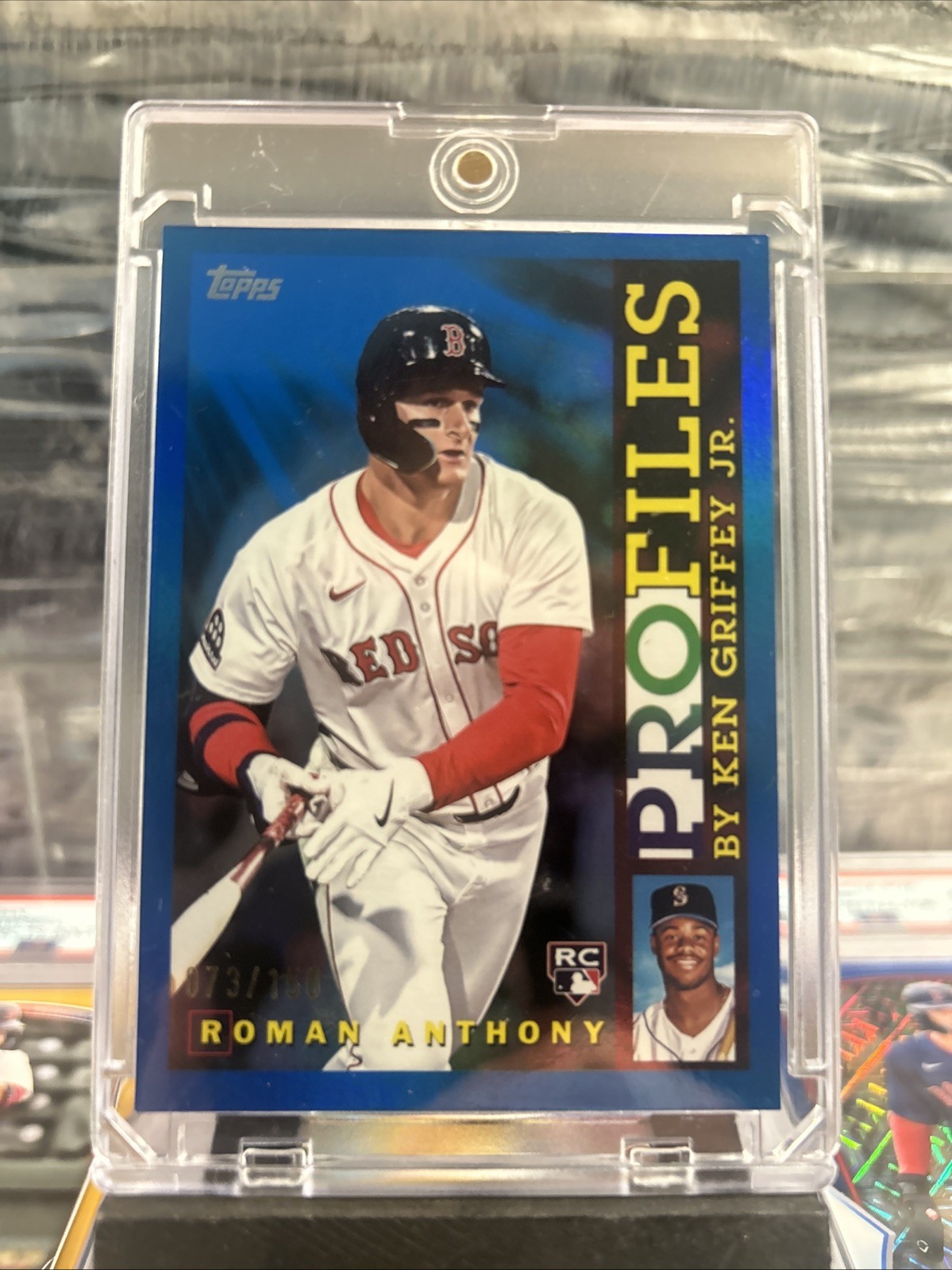 Roman Anthony 2026 Topps #TP-23 Topps Profiles - Blue Foil /150 