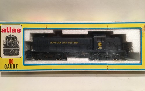 HO Atlas Kato 7074 Norfolk & Western Alco RS-3 angetriebene Diesellokomotive N&W 307 | Zustand: Used