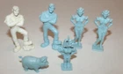 Marx plastic dime store Figures Li’l Abner Dogpatch comic Strip Characters