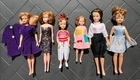 1960's IDEAL TAMMY DOLL Family LOT , Mom, Pepper, Dodi, Misty + Tressy Nice!