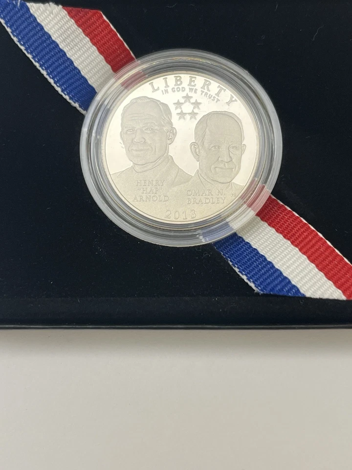 2013-S Clad Proof 5-Star Generals Commemorative Half Dollar Coin: W/COA-in OGP - Image 4 of 4