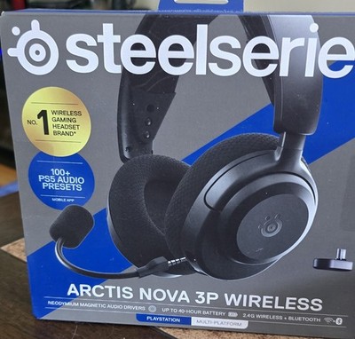 SteelSeries Arctis Nova 3P Wireless Multi-Platform Gaming Headset NEW SEALED