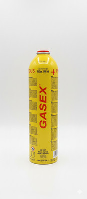 Mapp Gas Gaskartusche 450g (860 ml) Spezialgas Schraubkartusche 7/16'' Gewinde