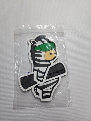 MT Extreme Snowboard Stomp Pad Cute Animal Snowboarding Zebra NEW 6''X4''