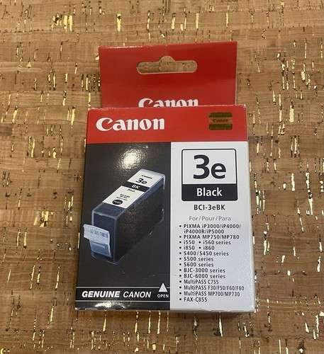 Toner à encre noir Canon 3e BCI-3eBK - Photo 1/5