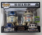 Funko Pop! Star Wars R2-D2 & R5-D4 2 Pack 2023 Galactic Convention w/Protector