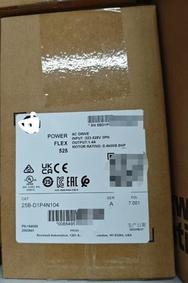 25B-D1P4N104 frequency converter PowerFlex 525 AC Drive 0.4kw/0.5HP ship FedEx