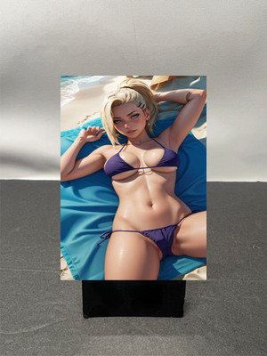 Ino Yamanaka Naruto Waifu Anime Custom Fan Art Trading Card w8246