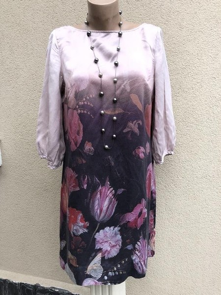 Women Monsoon Dress Multicolor Silk 38 #NMYH