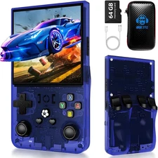 2025 New Upgrade R36MAX Retro Handheld Game Console , 4.0 Inch IPS Video Gami...