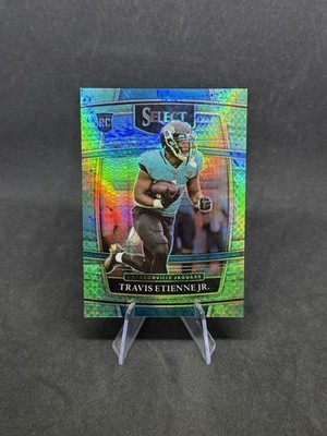 2021 Select Travis Etienne Jr  /89   Dragon Scale Prizm Rookie #54 Concourse RC