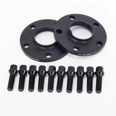2*Spurverbreiterung 24mm 2x12mm 5x112 66,6mm für BMW Radschrauben Spurplatten - Bild 1 von 4