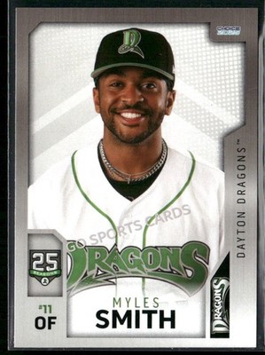2025 Dayton Dragons Myles Smith RC Rookie Cincinnati Reds Minor League