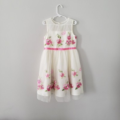 Jona Michelle Little Girls Dress SIZE 6 Flower Girl Wedding Father Daughter 
