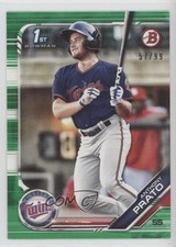 2019 Bowman Draft Green 57/99 Anthony Prato #BD-101 0au4