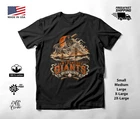 San Francisco Giants Halloween T-Shirt Fog Ghost Baseball Art
