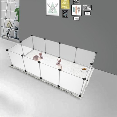 Pet Playpen, Portable Yard Fence Small Animals, Puppy Kennel Crate Fence Tent US