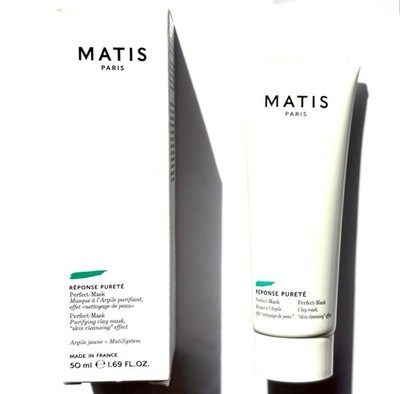 Matis Reponse Purete Perfect Mask Purifying Clay Mask Skin Cleansing Effect 50ml