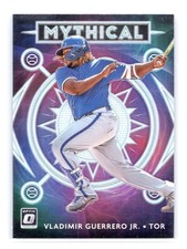 2020 Donruss Optic #M-8 Vladimir Guerrero Jr. Mythical Holo Toronto Blue Jays