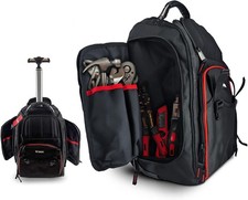 Mochila Con Ruedas Para Herramientas De Trabajo Construcción Heavy Duty Grandes