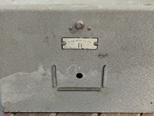 Brumberger Film Reel Storage Case 8mm Metal Movie Box VTG 1940 /50 w Kodak Guide