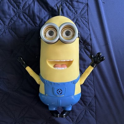 Despicable Me Talking Minion Dave 8'' Deluxe Action Figure Thinkway Toys Works
