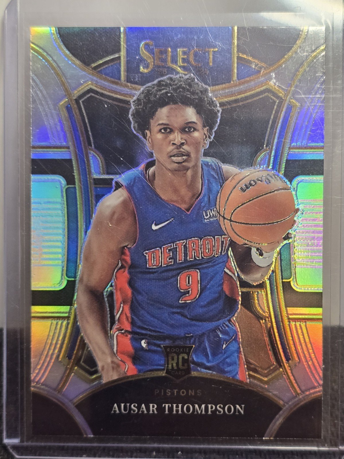 Ausar Thompson (RC) - 2023-24 Panini Select #316 - Mezzanine Level Silver Prizm