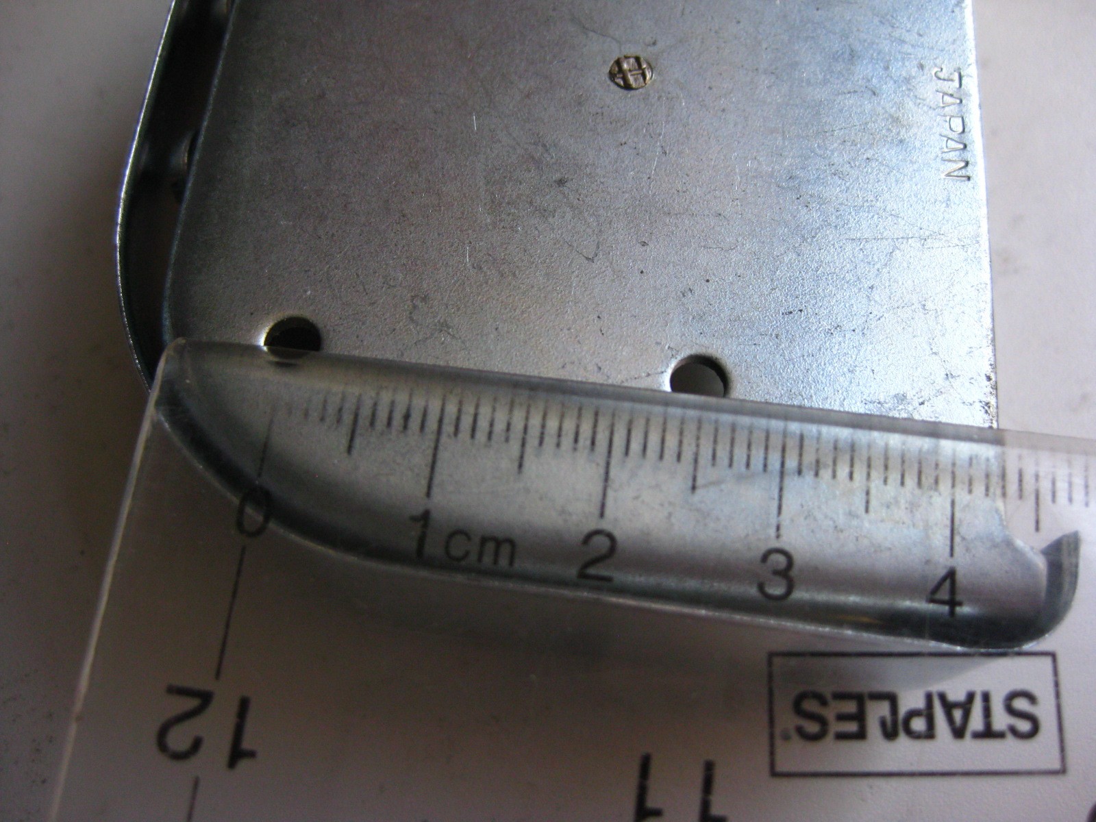 Vintage 60's Teisco Zimgar Kimberly Guitar Tremolo Tailpiece Part for Project