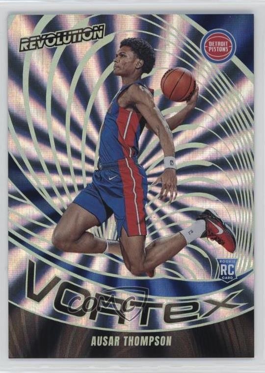 2023-24 Panini Revolution Vortex Sunburst /75 Ausar Thompson #15 Rookie RC
