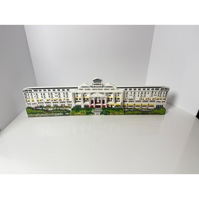 Cats Meow Village Grand Hotel Mackinac Island Michigan 3 Piece Wood Shelf Sitter