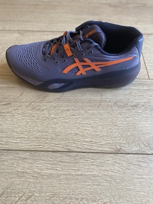 Asics Gel Resolution X Herren Sneaker Lila Orange Größe 11 EU 46,5 - 1041A481