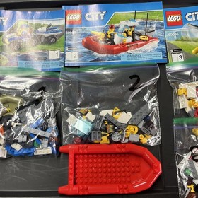 LEGO CITY: Lego City Starter Set (60086) 100% Extra Pieces Sticker Minifigures