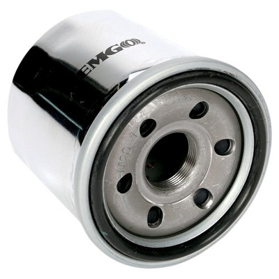 Emgo Oil Filter-Chrome for 2012 KYMCO MXU450i 4x4 IRS ATV