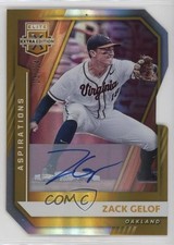 2021 Panini Elite Extra Edition 13/24 Zack Gelof #60 Auto 0i4k